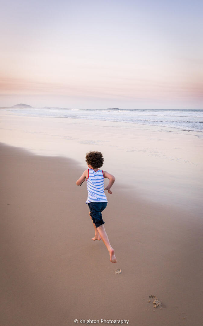 Boy portrait at sunset on the beach Boy portrait at sunset on the beach